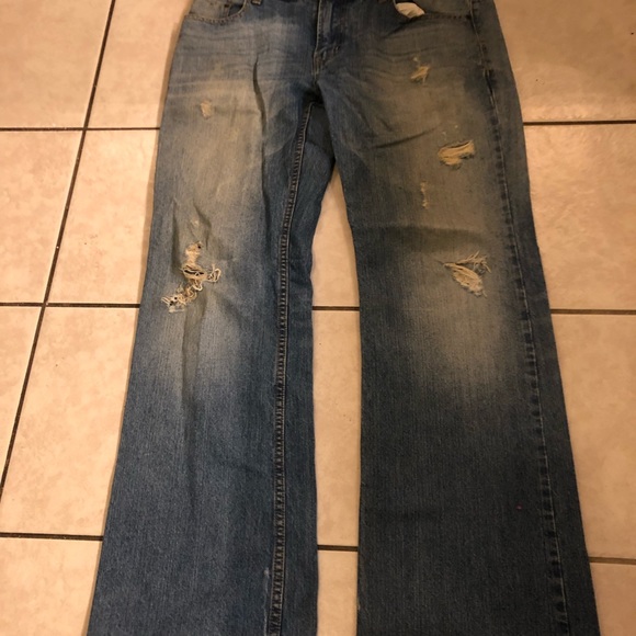 Aeropostale Mens ‘ripped’ Jeans. Size 33W 34L. - Picture 3 of 3